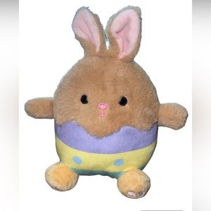 Destination Holiday Easter Egg Bunny Rabbit Plush Stuffed Animal 8”